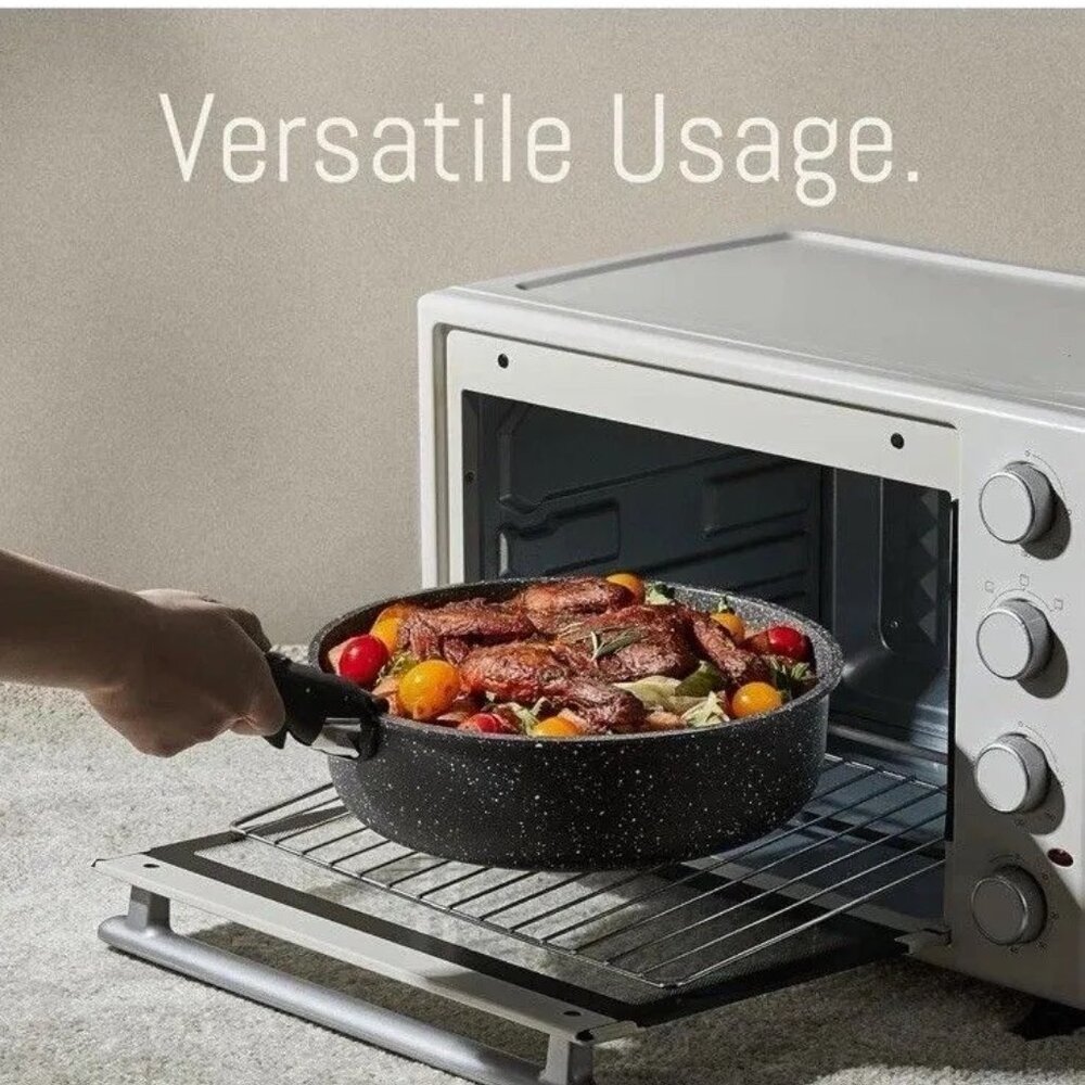 Carote 23pcs Cookware Set | Ceramic Non Stick Pots and Pans | Detachable Handles - Picture 5 of 7